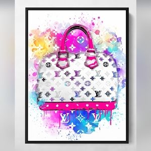 Louis Vuitton 5"x7" Framed Wall Art